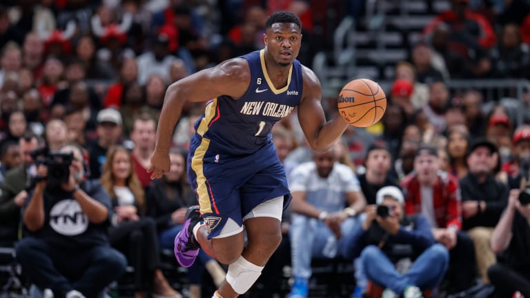 Zion Williamson Finally Gets to Wear His Shoes